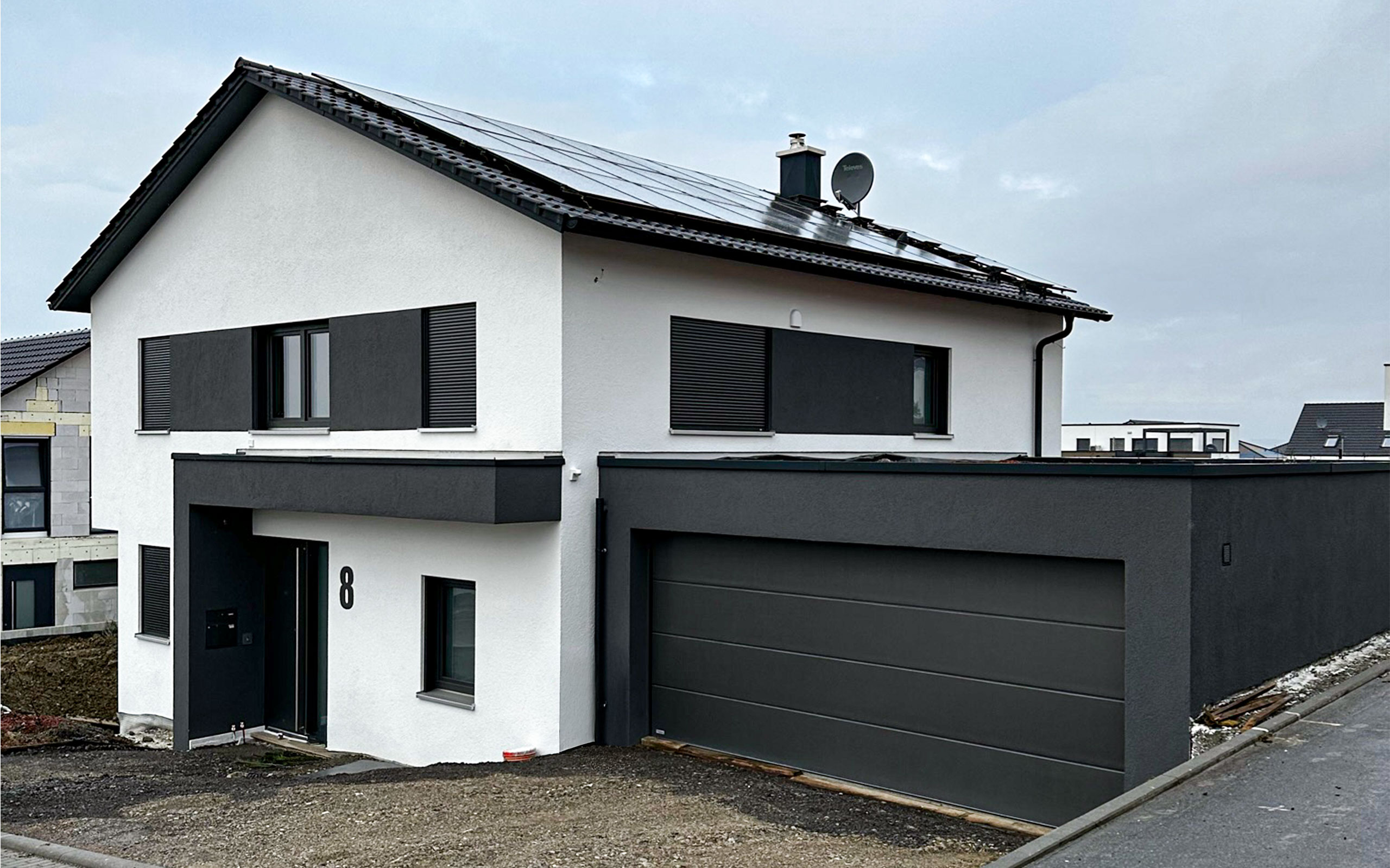 Einfamilien-Wohnhaus B. mit Doppelgarage