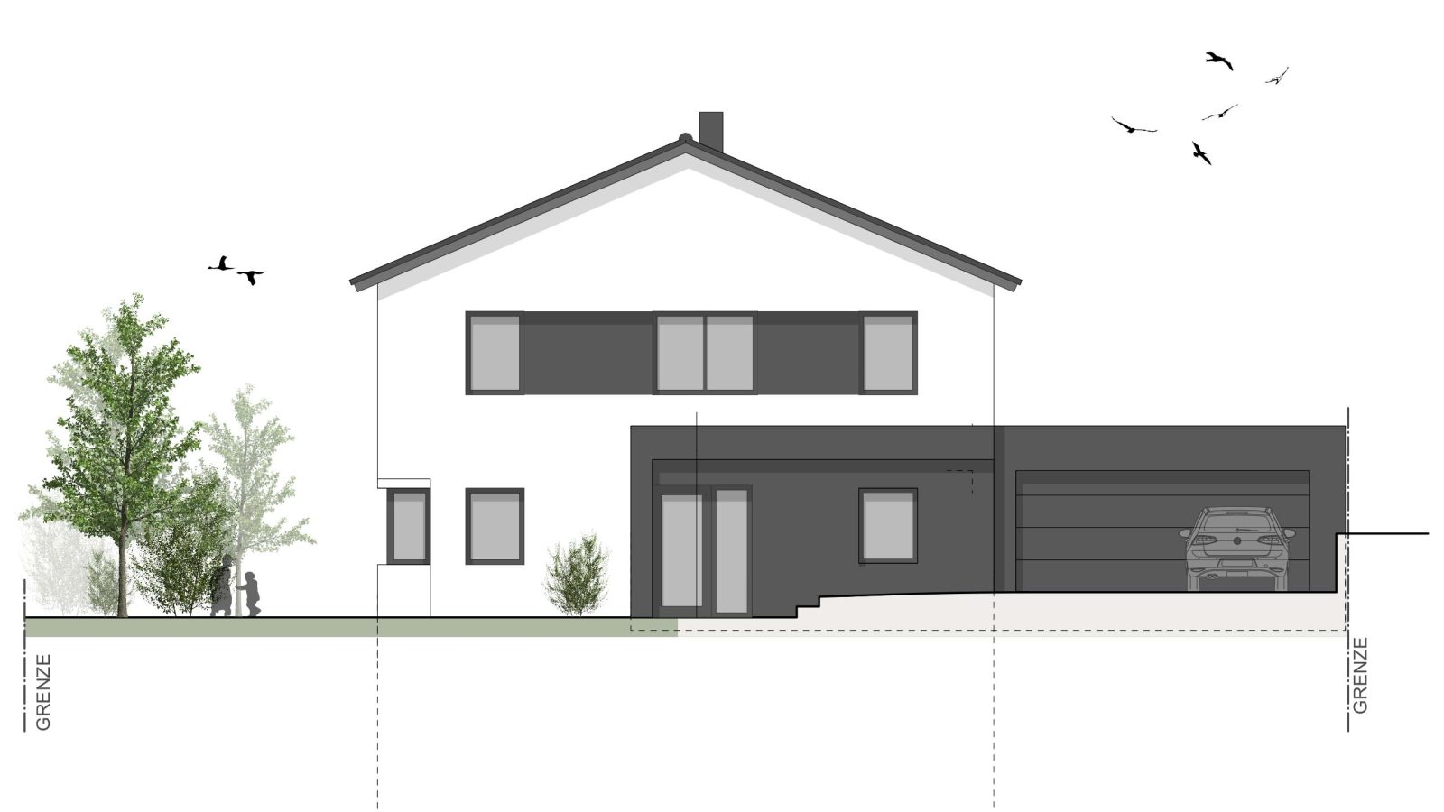 Einfamilien-Wohnhaus B.